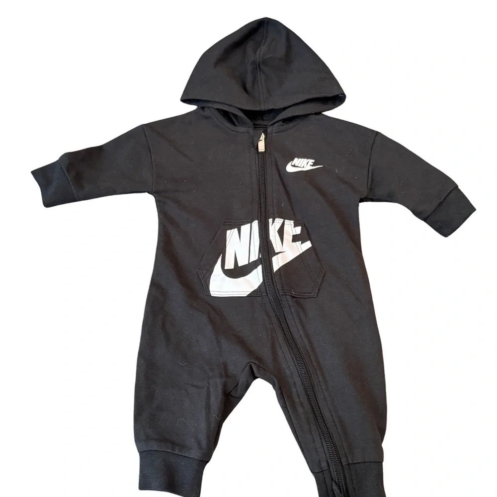 Nike Black‎ Hooded Kids Footie